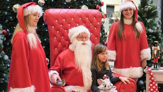 Witaj Święty Mikołaju, czyli świąteczne spotkanie w galerii Olimp