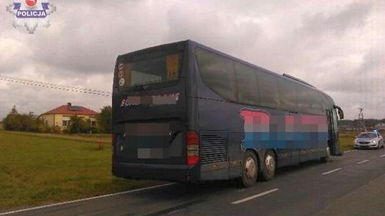 Witoldów: Autobus wiozący wycieczkę szkolną potrącił śmiertelnie rowerzystę