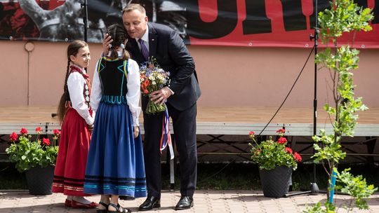 Wizyta prezydenta w Lubelskiem. Andrzej Duda upamiętnił „Orlika”