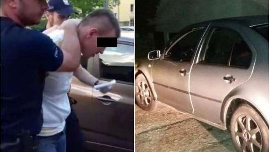 Wjechał w dzieci idące z matką i uciekł. Aresztowany