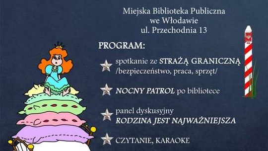 Włodawa. Rodzinna noc z Andersenem w bibliotece