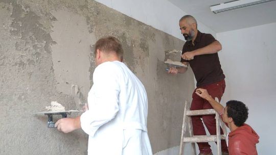 Włosi wrócili do Zamościa. Razem z freskiem