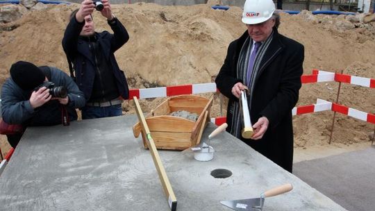 Wmurowano kamień pod nowy Olimp (zdjęcia)