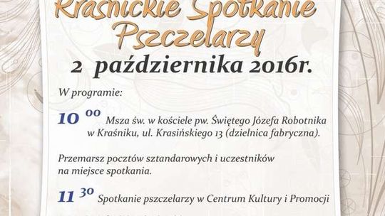 Wojewódzkie Kraśnickie Spotkania Pszczelarzy
