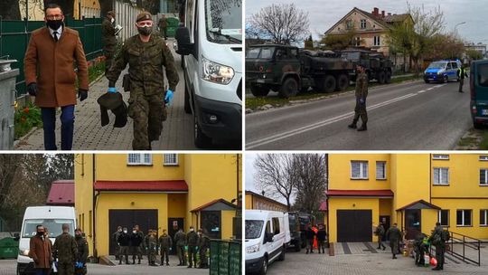Wojsko walczy z koronawirusem w zamojskim domu pomocy społecznej
