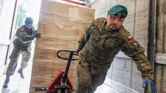 Wojskowy chleb jedzie na Ukrainę