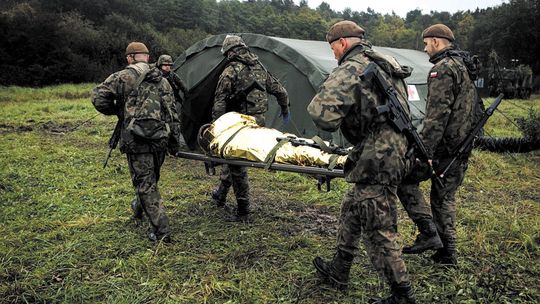 Wojskowy sprzęt, kuchnie polowe, a nawet cysterny. Tak koło Chełma szkoli się WOT [zdjęcia]