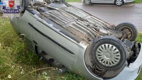 Wojsławice. Kierowca zginął w wypadku, nie miał prawa jazdy
