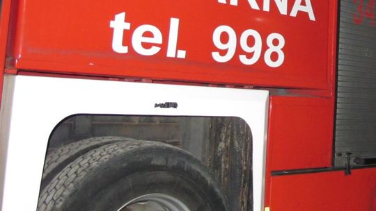 Wola Osowińska: Kosztowny pożar przechowalni wywaru z gorzelni