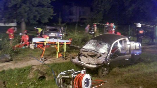 Wólka Rokicka: W wypadku zginęła matka z dwójką dzieci
