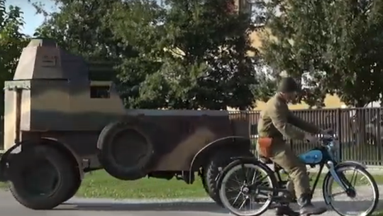 Wozy pancerne pod Tomaszowem Lubelskim, a w niedzielę wielka bitwa