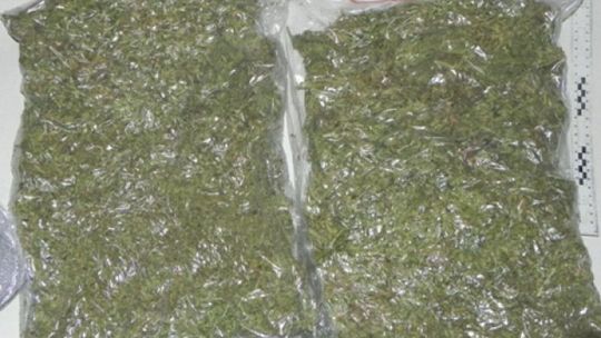 Wpadka handlarzy narkotyków: 3,5 kg marihuany 
