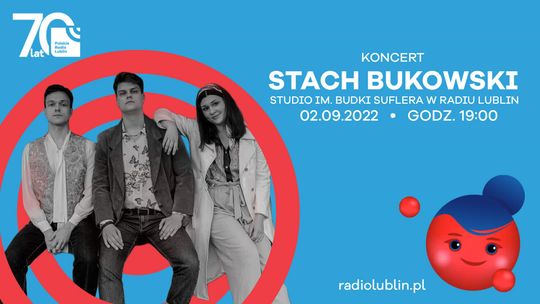 Wracają koncerty w Radiu Lublin. Na początek Stach Bukowski