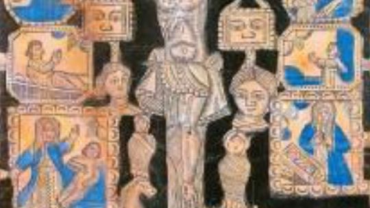 Wspólne śpiewanie  w klasztorze Dominikanów