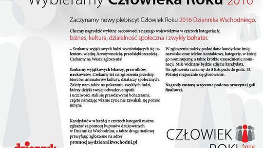 Wybieramy Człowieka Roku!