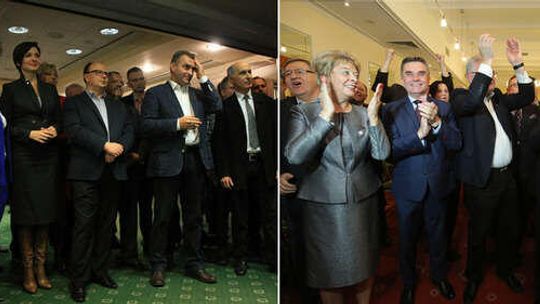 Wybory 2015 - wyniki głosowania. PiS zdeklasował inne partie, będzie rządzić samodzielnie. Relacja ze sztabów wyborczych w Lublinie