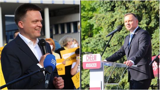 Wybory 2020. Najbardziej wyrównane starcie pomiędzy Dudą a Hołownią