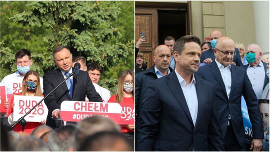 Wybory 2020. Niewielka różnica między Dudą i Trzaskowskim w drugiej turze
