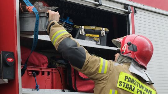 Wybuch butli z gazem. Jedna osoba poszkodowana