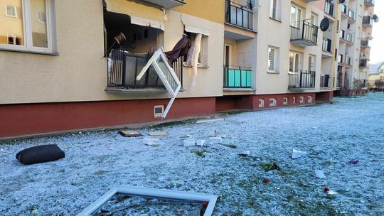Wybuch gazu w mieszkaniu w Białej Podlaskiej. Wstępne ustalenia policji