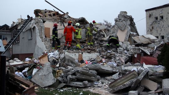 Wybuch gazu w Puławach zabił starsze małżeństwo