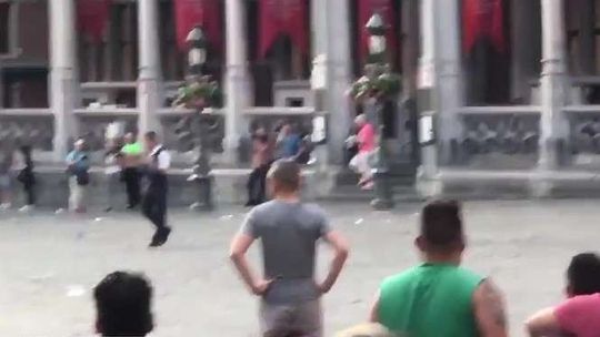 Wybuch na dworcu w Brukseli. Policja "unieszkodliwiła" mężczyznę z ładunkami