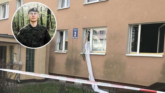 Wybuch w bloku w Świdniku. To on ratował mieszkańców z pożaru mieszkania