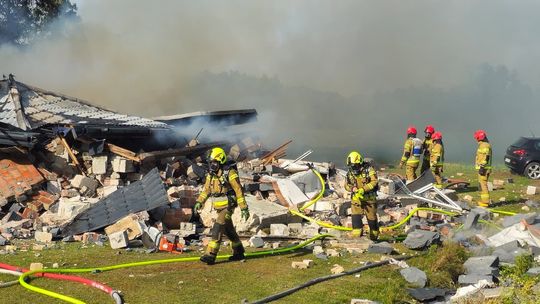 Wybuch w powiecie parczewskim. W gruzach znaleziono ciało 75-letniego mężczyzny