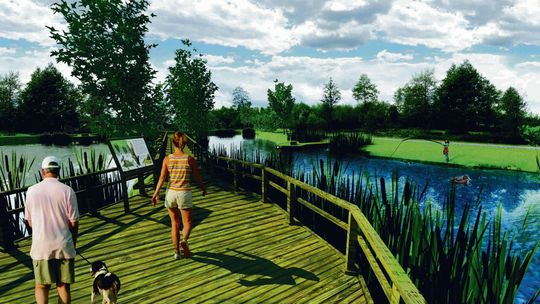 Wybudują promenadę i pomosty nad popularnym jeziorem. Za prawie 500 tys. zł