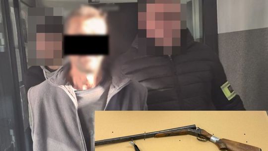 Wyciągnął strzelbę podczas awantury. Padł strzał, 52-latek trafił do aresztu