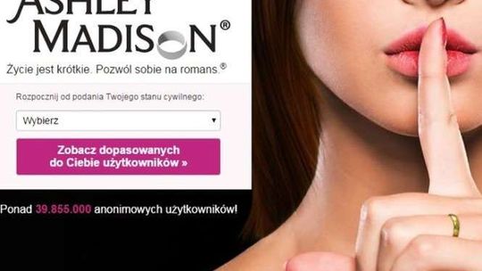 Wyciekły dane użytkowników "serwisu do zdradzania". Również z Lublina i regionu