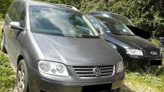 Wygnanów: Auta z przerobionymi numerami. Dwie osoby zatrzymane