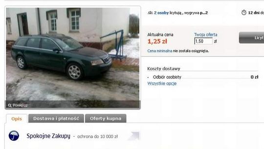 Wyłudził 5 tys. zł za skradzione audi i wpadł w ręce policji