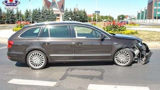 Wymusił pierwszeństwo. Jedna osoba ranna 