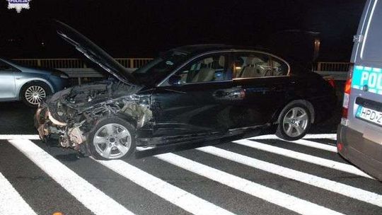 Wymusił pierwszeństwo. Jedna osoba ranna