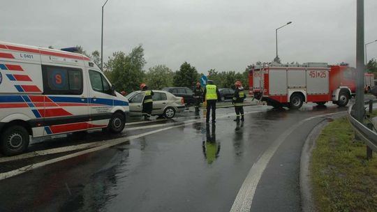 Wymusił pierwszeństwo na obwodnicy Lubartowa