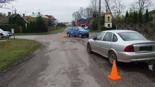 Wymusiła pierwszeństwo. Nie zauważyła nadjeżdżającego auta? 