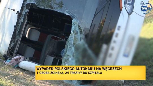 Wypadek autobusu na Węgrzech. Jechało nim małżeństwo z Lublina. „Mąż ma pęknięte żebra”