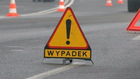 Wypadek ciężarówki i lawety na ekspresówce. Jedna osoba ranna