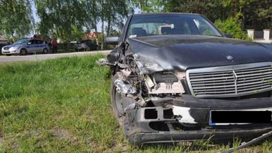 Wypadek i kolizja pijanych kierowców: 3,9 i 3,2 promila