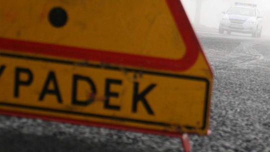 Wypadek koło Białej Podlaskiej. Samochód ściął latarnię