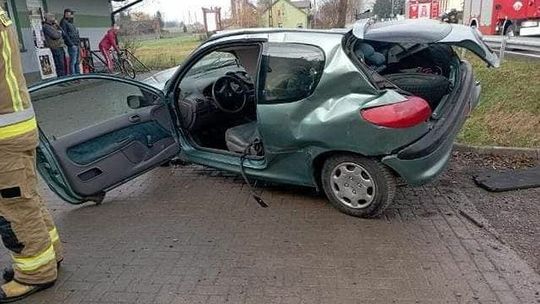 Wypadek koło Kraśnika. Interweniował śmigłowiec LPR