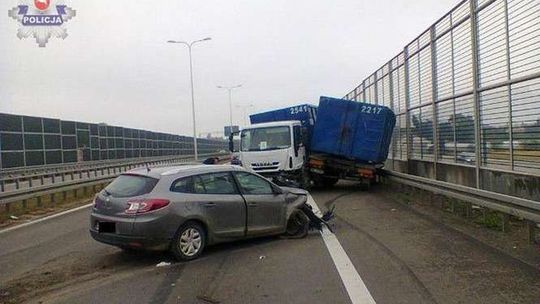 Wypadek koło Świdnika. Kierowcy mieli dużo szczęścia