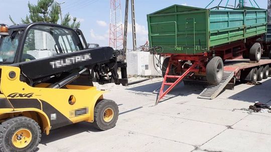 Wypadek koło Tomaszowa Lubelskiego. Wezwano śmigłowiec