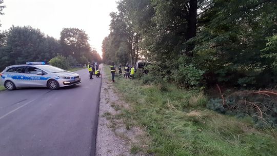 Wypadek koło Zwierzyńca. Policja wyznacza objazdy