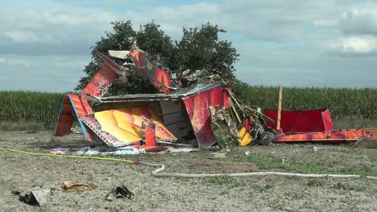 Wypadek lotniczy, zginęły dwie osoby. "To był samolot, z którego wyskakiwali skoczkowie"