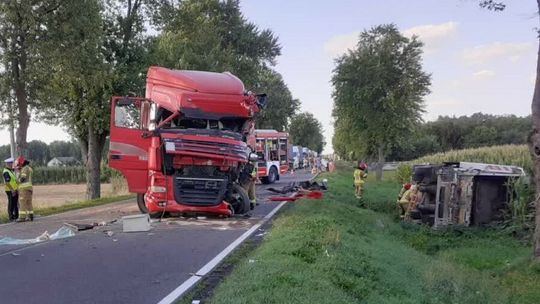 Wypadek na 19 w Turowie. Droga jest zablokowana