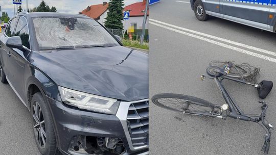 Wypadek na Abramowickiej. 60-letni rowerzysta nie żyje