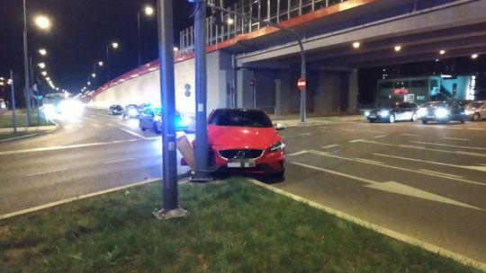 Wypadek na al. Solidarności w Lublinie [zdjęcia]