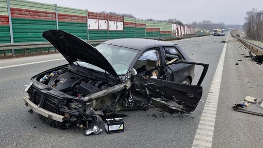 Wypadek na krajowej 12. Droga Lublin-Radom zablokowana 